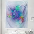 thumbnail image 1 of Spires Tapestry, Psychedelic Abstract Digital Odd and Colorful Misty Like Balloons Trippy Graphic, Fabric Wall Hanging Decor for Bedroom Living Room Dorm, 5 Sizes, Violet Red, by Ambesonne, 1 of 1