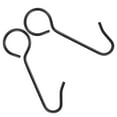 thumbnail image 4 of 2pcs Target Board Hanger Target Hanging Hook Stainless Steel Target Hanger Target Hook, 4 of 6