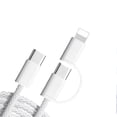 thumbnail image 1 of Cable 2 en 1 Tipo C a Tipo C Lightning 60W 1m, 1 of 3