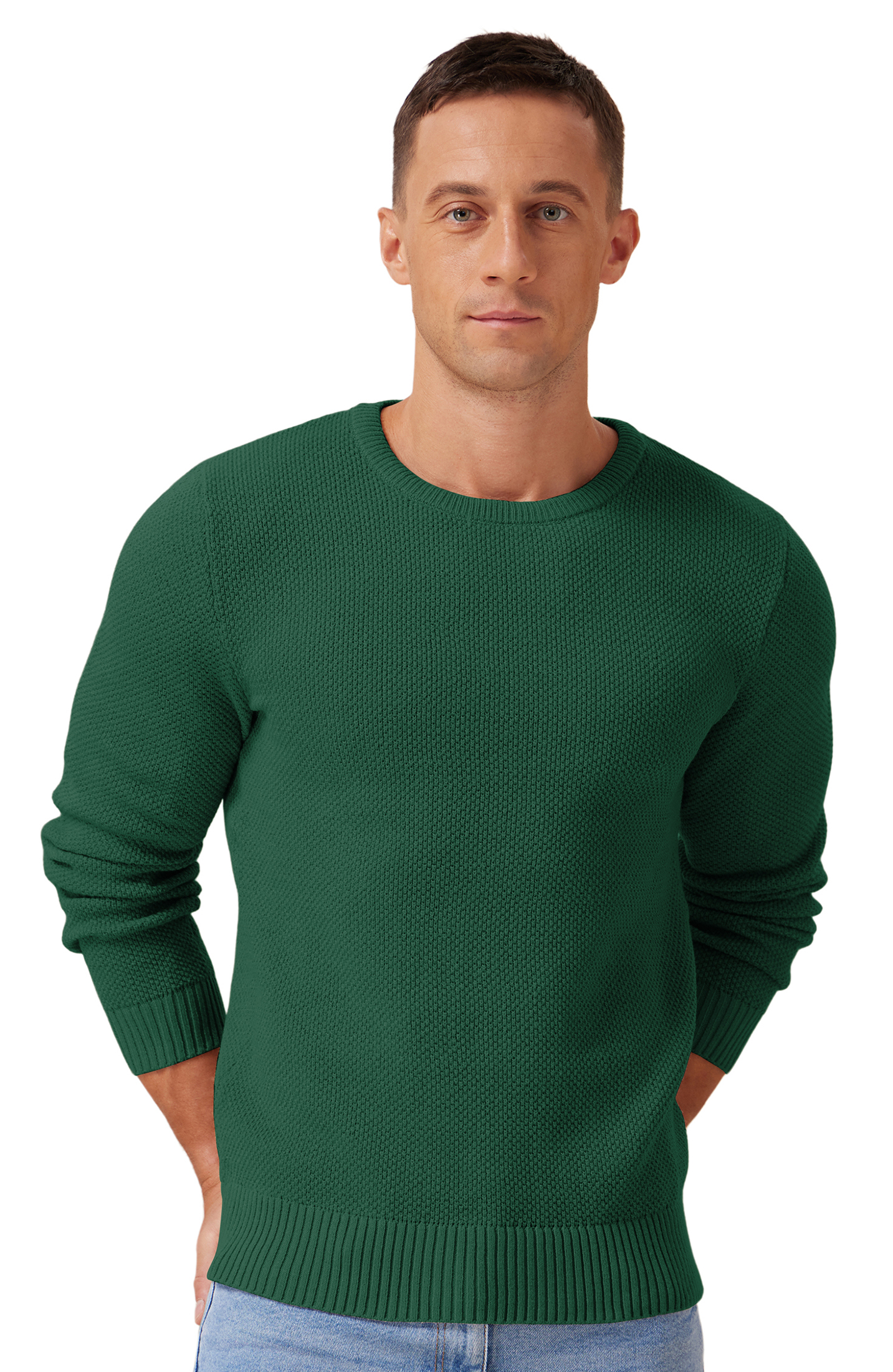 Polo Ralph Lauren GRAY Boys' Football Bear Crochet Crew Neck