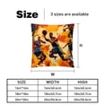 thumbnail image 5 of Basketball Unique Velvet Throw Pillow Covers Set of 2 for Chair Pillow Covers for Various Occasions - 16x16, 18x18, 20x20 Inches - Decorative Pillows Covers with Unique Patterns, 5 of 6