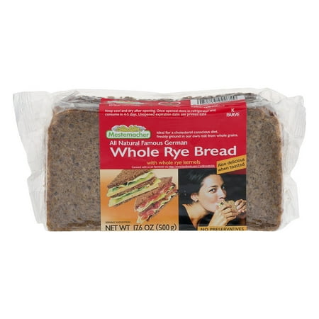 UPC 084213000729 product image for Mestemacher All Natural Famous German Whole Rye Bread with Whole Rye Kernels, 17 | upcitemdb.com