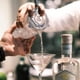 thumbnail image 3 of Juego de Coctelera de 5 Piezas, Colador, Jigger, Cuchara Mezcladora en T, Juego de Barman, Juego de Barra de Acero Inoxidable, 3 of 5
