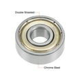 thumbnail image 2 of 606ZZ Ball Bearing 6x17x6mm Double Sealed Chrome Steel Bearings 10pcs, 2 of 5