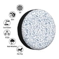 thumbnail image 4 of Naloa Fitness Guru PVC Leather Spare Tire Wheel Cover for Car Truck SUV Camper Trailer Universal Fit many size15 inch, 4 of 6