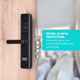 thumbnail image 3 of Cerradura Inteligente Wifi Electronica Huella App Tuya Gr Bronce Smart Bunker SB-GR Bronce, 3 of 7