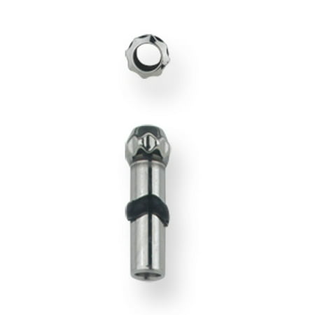 - Stainless Stl Plugs & Flesh Tunnels Hardware Theme 10G (2.588mm) Eight Toot