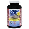 Yerba Prima Psyllium Husks Caps Dietary Fiber 625 mg, 180 Capsules - Colon Cleansing Supplement - Gut Health - Non-GMO Gluten Free