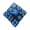 Blue, variant on 10Pcs Acrylic Jewel Pattern Dices Round Corner Dices Jewel Pattern Table Game Dices Math Counting Teaching Tool Enduring