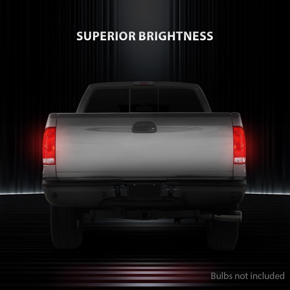 CROSSDESIGN Tail Light Set Fit for Ford F-150 1997-2003/F-250 F-350 Super Duty 1999-2007 Tail Lamps