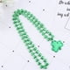 thumbnail image 2 of Collar con 4 cuentas de trébol para el Día de San Patricio para amigos y familiares (trébol verde + trébol pequeño), 2 of 7