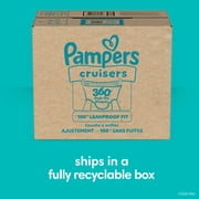 Pampers Cruisers 360 Baby Diapers Size 4, 144 Count (Select for More Options)