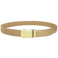 thumbnail image 6 of Falari Men Unisex Genuine Leather Casual Ratchet Dress Belt, Trim to Fit - Beige - XLarge, 6 of 7