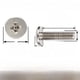 thumbnail image 1 of Tornillo de cabeza plana Phillips M2/M3 niquelado Tornillo de cabeza plana grande M4 Tornillo de cabeza plana grande para computadora M5/M6 100 piezas, 1 of 2