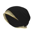 thumbnail image 3 of Kll Christmas Black Digital Paper Winter Fall Beanie Knit Hats For Men & Women - Warm & Soft Stylish Toboggan Caps For Cold Weather, 3 of 9