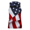 thumbnail image 3 of Big and Tall Tank Tops for Men 4th of July,Men's Casual Tank Tops American Flag Print Sleeveless Muscle Patriotic Tees Plus Size, 3 of 4