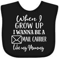 thumbnail image 3 of Inktastic Future Mail Carrier Like Mommy Boys or Girls Baby Bib, 3 of 4