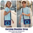 thumbnail image 6 of For Samsung Galaxy Tab Active4 Pro/Tab Active5 Pro 10.1 inch Case, 360 Rotatable Handle Stand, Shoulder Strap, Drop-Proof Design, NavyBlue Blue, 6 of 7