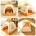 thumbnail image 2 of Foldable Pet Tent Breathable Cave Dog Houset All Season Portable Puppy Bed for Indoor Outdoor Travel, 2 of 5