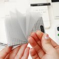 thumbnail image 4 of 6 uds notas adhesivas transparentes con marcas grabables, cinta impermeable PET, notas creativas y minimalistas a cuadros, 4 of 5
