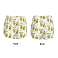 thumbnail image 5 of Lsque Avocado Work Out Printed Women's Running Shorts with Liner Pockets,Elastic Quick Dry Workout Athletic Gym Yoga Shorts,Womens High Waist Shorts-X-Large, 5 of 9