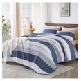 California King Quilt Set Mineral Blue Lightweight Soft Quilt Cal