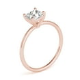 thumbnail image 3 of JewelMore 1 Carat to 3 Carat Solitaire Princess Lab Grown Diamond Graduated Engagement Ring for Women | 14K Gold | F-G Color, VS-SI Clarity | Luxury Collection | 30 Day Free Return, 3 of 17