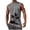 Gray, variant on Men's Palm Tree Print Tank Tops – Relaxed Fit Hawaiian Style Sleeveless T-Shirt for Beach and Vacation Men'S Palm Tree Tank Top