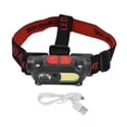 thumbnail image 1 of Lampe Frontale LED, Bandeau Étanche 5V Chargeant 6 Modes d'Éclairage pour la Course de Nuit pour le Camping, 1 of 8