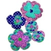 Creative Cuts Fabric Flower Petal Kit, Plaid