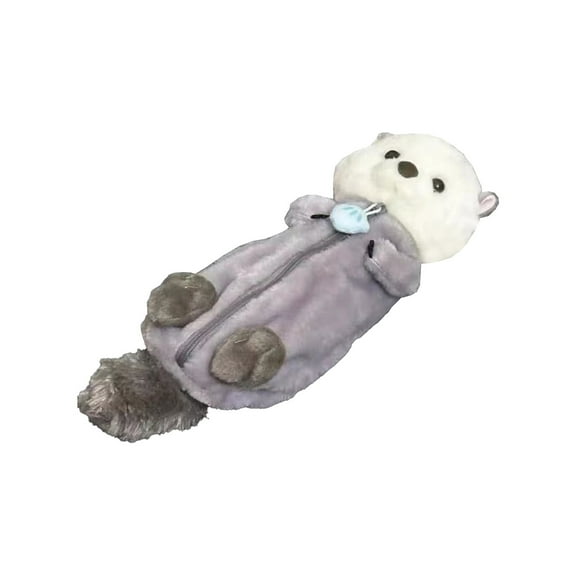 Cute Pen Bag Case Box Stocking Stuffers Cute Creative Animal Cartoon Large Capacity Zipper Organizer Storage Bag Box Nice Gift