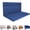Navy blue, variant on Outdoor Loveseat Cushions, Fade-Resistant Patio Bench Cushion with Backrest, Lounge Seat back Pads 48*42*3.5in
