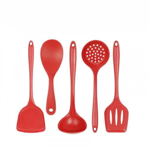 Shxx Silicone Kitchen Utensils Set(5 Piece),cooking Tools With Spatulas