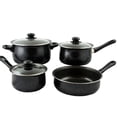 thumbnail image 1 of BATERIA DE COCINA GIBSON 7 PZS NEGRA ANTIADHERENTE, 1 of 3