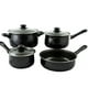 thumbnail image 1 of BATERIA DE COCINA GIBSON 7 PZS NEGRA ANTIADHERENTE, 1 of 3