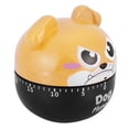 thumbnail image 3 of Mechanical Kitchen Timer Cute Dog Manual Counters for Home Cooking Reminder Tool(Khaki), 3 of 9