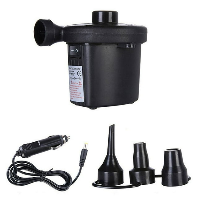 12v Portable Electric Air Pump Air Mattress Boat Car Auto Air Inflatable Pump For Car Camping Inflator
