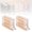 Color 45, variant on 4 Tiers Egg Holder for Fridge, 2024 New Automatic Scrolling Egg Rack Holder, Space-Saving Egg Dispenser Holder, Large Capacity Eggs Organizer Storage 30 Egg for Fridge, Kitchen (White, 2PCS)