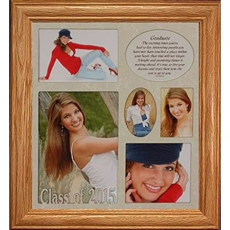 Class Of 2015 Graduate Collage Light Medium Picture Photo Frame