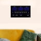 thumbnail image 4 of Reloj digital grande, silencioso con fecha, hora, semana, temperatura interior, despertador para el hogar/oficina azul, 4 of 6