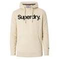thumbnail image 5 of Superdry Core Logo Classic Pullover Hoodie, Beige, 5 of 5