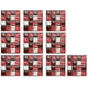 XZNGL 10pcs 3D Stickers Carreaux de Cristal DIY Autocollants Muraux Adhésifs Imperméables à l'Eau – image 1 sur 9