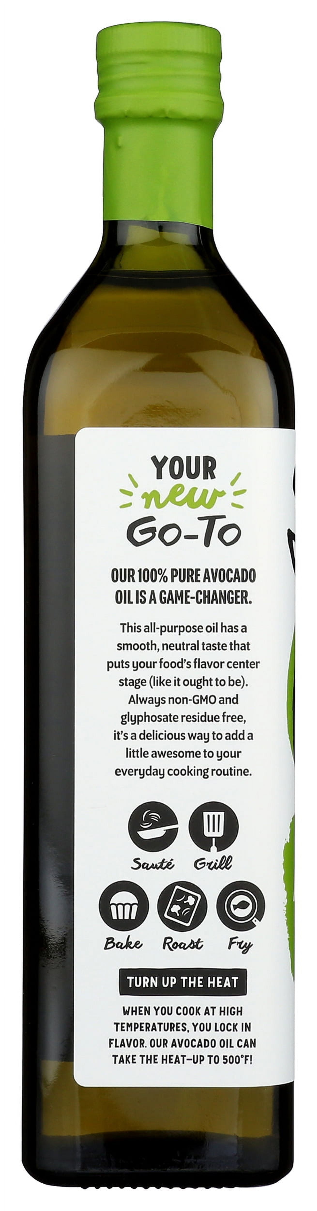 Pack of 6, Chosen Foods 100% Pure Avocado Oil, 25.4 fl oz