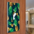thumbnail image 3 of WIRESTER 1-Gang Toggle Wall Plate/Switch Plate Cover, Fly Pineapple Pattern Dark Blue, 3 of 6