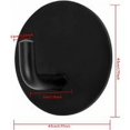 thumbnail image 2 of Ganchos adhesivos Ganchos de pared Ganchos para colgar abrigos, sombreros, toallas Gancho para batas Perchero de pared, 2 of 5