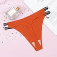 thumbnail image 2 of BKQCNKM Womens Underwear Underwear Women Pack Panties For Women Underwear Split Briefs Cotton High Elastic Crotch Waist Thread Underwear Thongs For Women Underwear For Women (Women) Red M, 2 of 5
