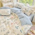 thumbnail image 1 of Floral Comforter Set with Sheet and Pillowcases, Soft Hotel Quality Bedding, Full Queen Size, 1 of 10