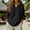 Black, variant on Cotton PeasantTops For Women Tunic Blouse Gauzy Ropa De Lino Para Mujer Loose FitTops Elbow Sleeve Lightweight Blouses Business Outfits Work Camping OutfitsTop Peasant Shirts White XL