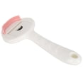 thumbnail image 2 of Peine para perros y gatos, cepillo para cuchillos con nudo abierto, herramienta de depilación flotante para mascotas, color rosa, 2 of 5