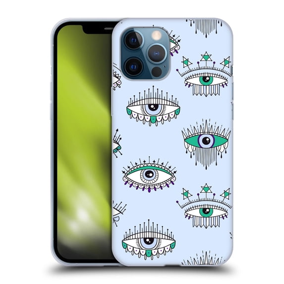 Head Case Designs Officially Licensed Haroulita Magick - Tarot - Mystical Third Eye Soft Gel Case Compatible with Apple iPhone 12 Pro Max